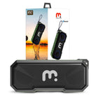 MyBat - Enceinte d'extérieur sans fil, portable, robuste et étanche - Vert armée-Étanchéité IPX7 : immersion jusqu’à 1 mètre pendant 30 min. Parfait pour le camping, les voyages et les aventures en plein air.