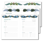Sellers Publishing - Agenda sur 17 mois à couverture rigide High Note 2026 - Verdure-Tranchefile de tête et de queue, pages de garde et ruban de couleur assortie