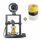 Creality Ender-3 V3 KE avec lot de 3 filaments PLA standard-L'Ender-3 V3 KE a une vitesse d'impression maximale de f 500 mm/s avec une accélération maximale de 8 000 mm/s^2