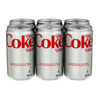 Coca-Cola - Coke Diète Cannettes, 222 mL, 6 Pack, 4 Sets-Apportez à la maison le goût croustillant et audacieux du Diet Coke.