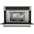 Kucht - Four micro-ondes encastré 30 po, 1,6 pi³ - Micro-ondes à convection et friteuse à air - Acier inoxydable-Friteuse à air et convection
