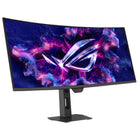 Asus - Moniteur de jeu Asus ROG Strix OLED 34", incurvé, noir, XG34WCDG-Conforme à la norme VESA DisplayHDR 400 True Black, cet écran offre une couverture de 99,3 % de l'espace colorimétrique DCI-P3, une profondeur de couleur de 10 bits et un Delta E inférieur à 2 pour des performances HDR exceptionnelles, idéales pour le montage photo et vidéo