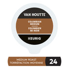 Van Houtte -  Capsules K-Cup de café colombien moyenne torréfaction moyenne - paquet de 24-Compatibilité : contient des capsules k-cup authentiques, conçues pour une qualité garantie et une compatibilité avec toutes les cafetières K-Cup de Keurig.