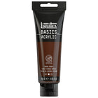 Liquitex Basics – Peinture acrylique 1046128, ombre brûlée, tube de 118 ml-Formulée avec des pigments de qualité artistique sur lesquels l'artiste peut compter