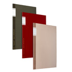Gry Mattr - Cahiers de composition - Couleurs variées - Paquet de 3-Chaque cahier comprend 104 pages lignées de papier certifié FSC