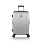 Heys - Valise Spinlite 26" - Argent-Surface texturée en relief diamant durable et résistante aux éraflures