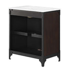 Modway - Steamforge 30" Vanette de salle de bain - Blanc Noir-8