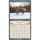 Lang - 2026 Chevaux Dans La Brume Calendrier Mural Deluxe Mensuel - 30,5 cm l x 30,5 cm H - Anglais-Œillet en laiton pour éviter que le calendrier ne se déchire