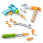 Melissa & Doug - construisent une maison de jeu-Comprend une perceuse réversible à pression qui ne nécessite aucune batterie
