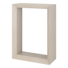 Hudson&Canal - Console Osmond 22" de largeur - Blanc aulne-Le plateau de table a une capacité de poids de 50 lb