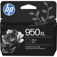 HP 950XL Cartouche d’encre noire à rendement élevé d’origine (CN045AN)-Couleur: Noir