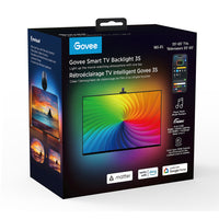 Govee - Rétroéclairage pour téléviseur intelligent 3S de 3,6 m-Technologie améliorée de correction de l'effet fish-eye : corrige la distorsion des objectifs fish-eye et élargit la gamme de correspondance des couleurs pour des contours plus précis