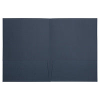 JAM Paper - Chemises de présentation, lin bleu marine, 9 x 12, paquet de 100-Couleur : Bleu marine