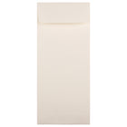JAM Paper Enveloppes-pochette à fermeture gommée, papier vélin, 4 1/2 x 10 3/8 po, blanc naturel, 1000/pqt-Blanc naturel