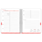 BrownTrout - 2026 Planificateur de bureau hebdomadaire de 18 mois avec Couverture estampée à chaud - House of Turnowsky - 6 po x 7.75 po -Conception Durable - Des pages épaisses et de haute qualité permettent d'éviter l'usure et la déchirure tout au long de l'année