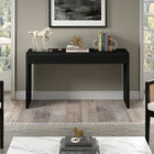 Hudson&Canal - Console Lawrence , 55 po de largeur, grain noir-Caractéristiques assemblage facile
