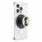 PopSockets - PopGrip pour MagSafe Rond avec Anneau Adaptateur - Rêves lunaires-Fonctionne comme un support pratique pour regarder des vidéos à la volée