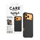 PanzerGlass - CARE Samba MagSafe Etui pour iPhone 17 Pro Max - Noir-Fabriqué à partir de plastique recyclé