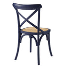 Modway - Gear Fauteuil d’appoint de salle à manger Ensemble de 2 - Bleu Minuit-8