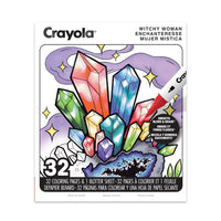 Crayola - Cahier à Colourier pour adultes de 32 p. - Enchanteresse-Ce cahier à Colourier Enchanteresse comprend 32 pages de motifs ésotériques