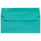 JAM Paper Enveloppes format livret papier recyclé de couleur vive, ferm. gommée, 4 1/8 x 9 1/2 po, bleu de mer, paq./100-Taille : No10 (4 1/8 x 9 1/2 po)