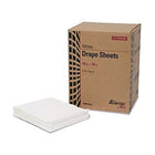 Pro Advantage - P754048 Draps, construction à 2 plis - 40 po x 48 po - blancs - paquet de 100-40" x 48"