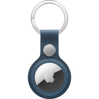 Apple - Porte-clés AirTag FineWoven - Bleu Pacifique-Pour Apple AirTag
