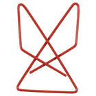 JAM Paper - Pinces papillon colourées - pinces à papier rouges - paquet de 15-Taille : 1,5 po de long x 1,1 po de large (43 mm x 30 mm)