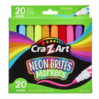 Cra-Z-Art - Marqueurs Bold N Bright - Paquet de 20-Les marqueurs néon Cra-Z-Art 20 unités peuvent faire ressortir n'importe quel projet artistique avec des couleurs vibrantes