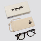 Gry Mattr - Lunettes de lecture anti-lumière bleue - Cambridge Éco - 0.00-Protection contre la lumière bleue des écrans numériques, réduit la fatigue oculaire
