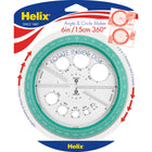 Helix - Créateur d'angles et de cercles à 360°-8 modèles de cercles dans la section centrale
