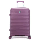 TUCCI - Bagage d'enregistrement à coque rigide  Lussore 28 po - Violet-Conçu en Italie – Savoir-faire et style italiens premium. Fabriqué avec une coque rigide en polypropylène haut de gamme, flexible, légère et conçue pour durer