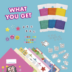 Klutz - Bricolages d’amitié avec le Baby-Sitters Club-Comprend : 6 fils à broder (de 5,4 m chacun), 30 perles assorties, 10 breloques en plastique et 10 maillons d'attache