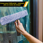 Gritt Commercial - Lave-vitres pivotant robuste de 14 po - Usage commercial-Connexion au manche : verrouillage par clic ou extrémité conique