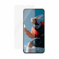 PanzerGlass - Ultra-Wide Fit Protecteur d'écran pour Samsung S24 - Transparent-Wide Fit Glass protège votre appareil des rayures