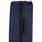 Bugatti - Valise d'enregistrement rigide 30 po de la collection Madrid - Bleu Marine-Intérieur doublé avec panneau de séparation, poches pratiques et sangles de serrage pour garder le contenu organisé et en place.