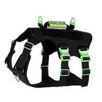 Healthy Harness - Harnais Absolute Adventure - Noir - XXL-Conception anti-traction et anti-étranglement – ​​prévient les pressions néfastes sur le cou et la gorge de votre chien pour des promenades plus sûres et plus saines