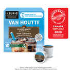 Van Houtte - Capsules K-Cup de café infusé sur glace noir classique torréfaction moyenne - pacquet de 10-Source responsable : le café classique Van Houtte Brew Over Ice Black est fabriqué à partir de café 100 % arabica provenant de sources responsables.