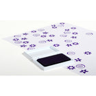 Ready 2 Learn - Tampon encreur lavable - Violet - Paquet de 6-Conception du tampon d'encre surélevé: Le tampon surélevé signifie qu'il n'y a pas de bords durs autour de l'encre. Les enfants peuvent appuyer sans heurter un bord, ce qui offre plus d’espace pour tamponner !