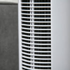 HOMCOM - Ventilateur tour autoportant 37 po avec minuterie 3 vitesses et panneau à capteur LED - blanc-Le panneau de commande à capteur LED contrôle la mise en marche/arrêt, la vitesse, les modes, l’oscillation et la minuterie 