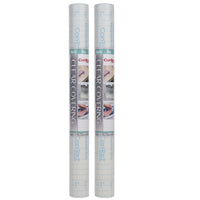 Kittrich Corporation - Con-Tact Marque Couverture claire Revêtement adhésif, Clair, 18 po x 16 pi, Mat, Paquet de 2-Conçu avec vous à l'esprit : Que vous soyez en train de protéger une surface, d'ajouter de l'intimité à une fenêtre, de protéger certaines étagères, de préserver vos documents importants, de l'utilisation comme couverture de livre ou de tout ce qui se trouvent entre les deux, nos doublures de couverture claires auto-adhésives sont le bon produit pour votre projet. BPA gratuit & Made in USA