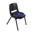 Bouncyband - Coussin sensoriel portable Wiggle Seat, bleu-Livré gonflé et comprend une pompe pour personnaliser la fermeté en fonction des besoins de chaque enfant