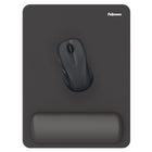 Fellowes - Repose-poignet pour souris Breyta XL avec coussin HEX - Noir-La technologie HEX Cushion Technology, en instance de brevet, allie un soutien uniforme à un confort remarquable pendant l’utilisation de la souris