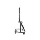 Amer Mounts - Meuble TV avec roulettes pour écran de 60 à 105 po - Noir mat-Réglage de la hauteur : Personnalisable pour obtenir l’angle de vision idéal et un positionnement ergonomique