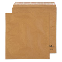 Spicers - Sac d’expédition kraft extensible avec fond carré à peler et coller - 16,125 po x 15,75 po x 4 po-Sacs d’expédition kraft extensible