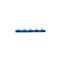 Northern Specialty - Sceaux de sécurité sans clé - Numéros de série séquentiels non dupliqués - Bleu - Paquet de 100-Sceaux de sécurité