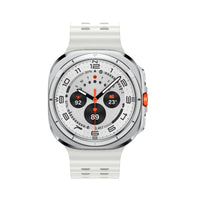 Samsung - Montre intelligente Galaxy Watch Ultra - 47 mm - LTE - Blanc titane-La Galaxy Watch la plus robuste jamais conçue