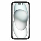 Blu Element - Coque Armour robuste pour iPhone 16 Pro Max - Noire-Boutons électroplaqués à réponse rapide