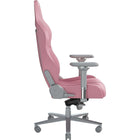 Razer - Chaise de jeu Enki - Quartz-Densité du coussin optimisée : confort inégalé avec une base d'assise plus douce pour une sensation plus confortable et un dossier plus ferme pour un soutien solide