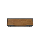 Manhattan Comfort - Meuble TV Marcus 53,14 po style Mid-Century Modern - Gris et Nature-Cadre en MDF de haute qualité avec finition peinte. Pieds en bois de pin massif pour le style et la durabilité